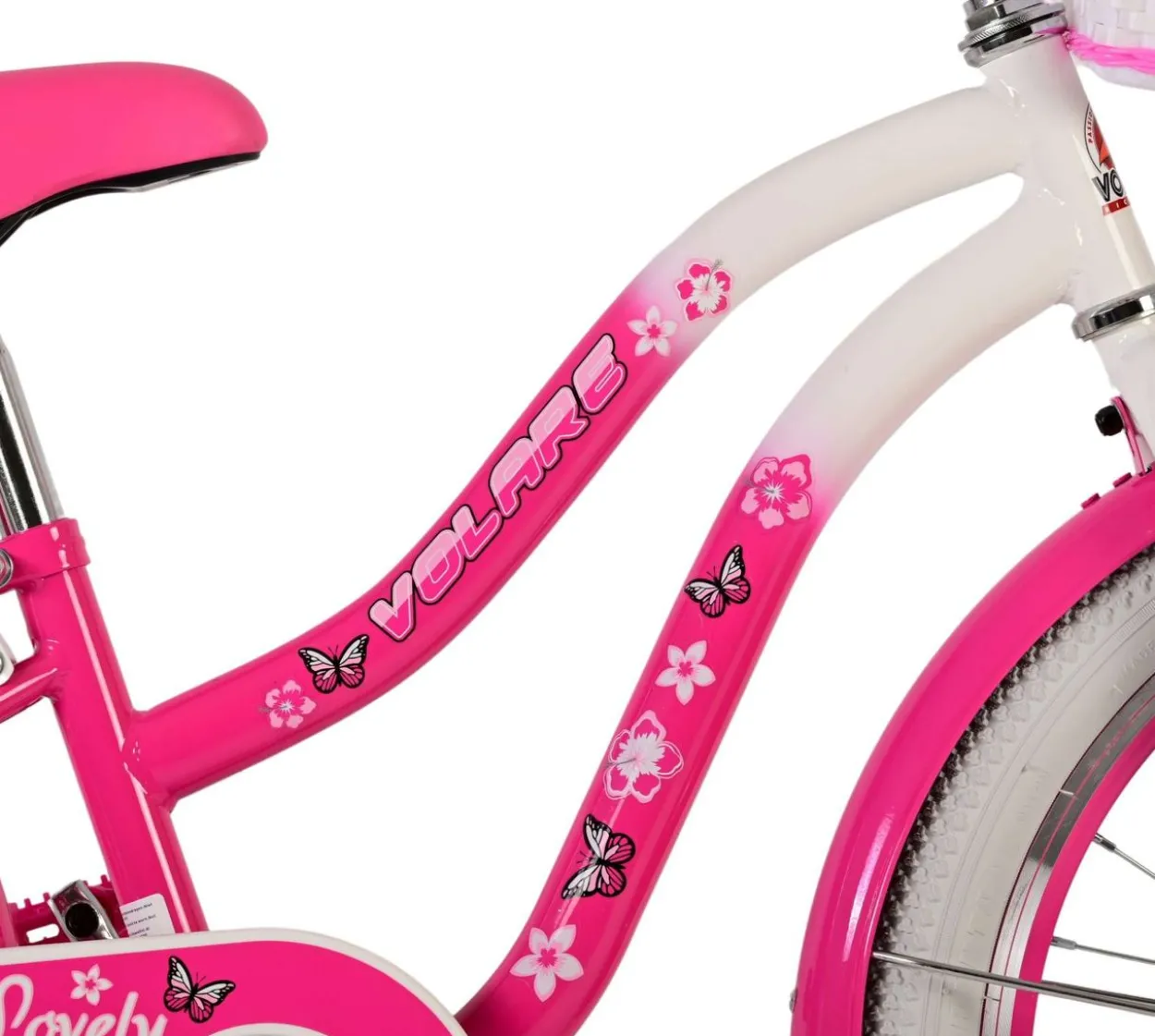 Lovely Kinderfahrrad - Mädchen - 20 Zoll - Rosa