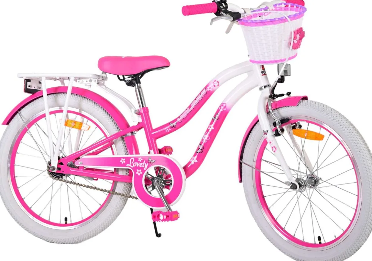 Lovely Kinderfahrrad - Mädchen - 20 Zoll - Rosa