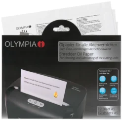 Ölpapier OLYMPIA für Aktenvernichter, 12er