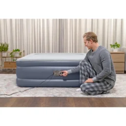 Luftbett mit integrierter Elektropumpe Double XL/Hi 203 x 152 x 51 cm