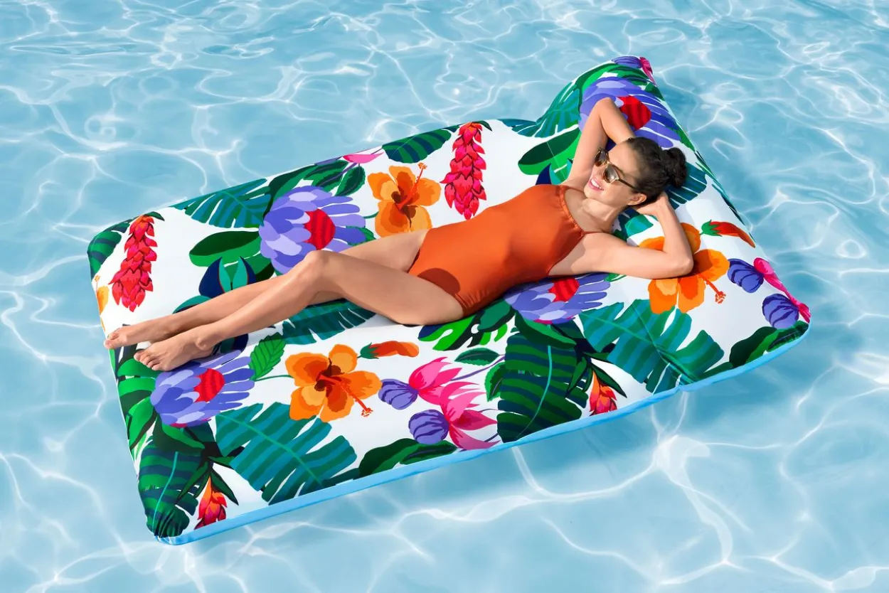 Luftmatratze Blissful Drifter™ mit Textilbezug 200 x 129 cm