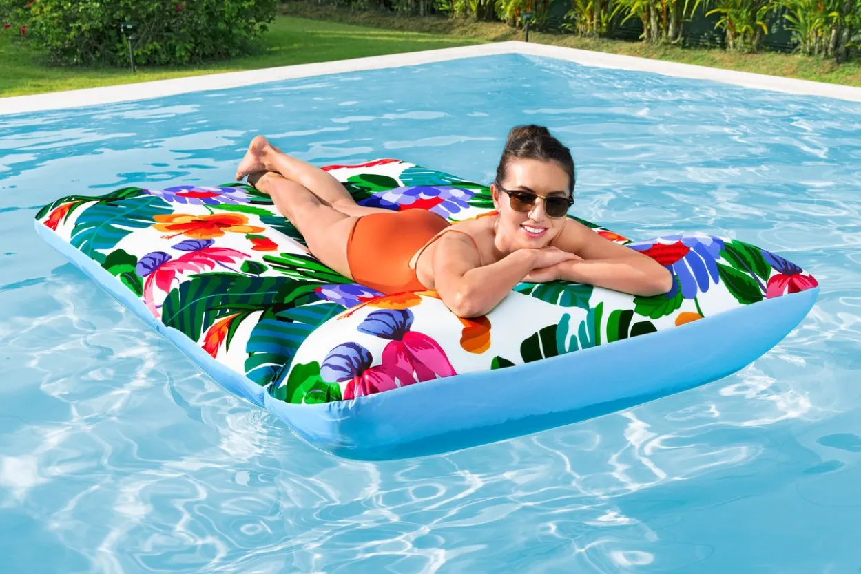 Luftmatratze Blissful Drifter™ mit Textilbezug 200 x 129 cm