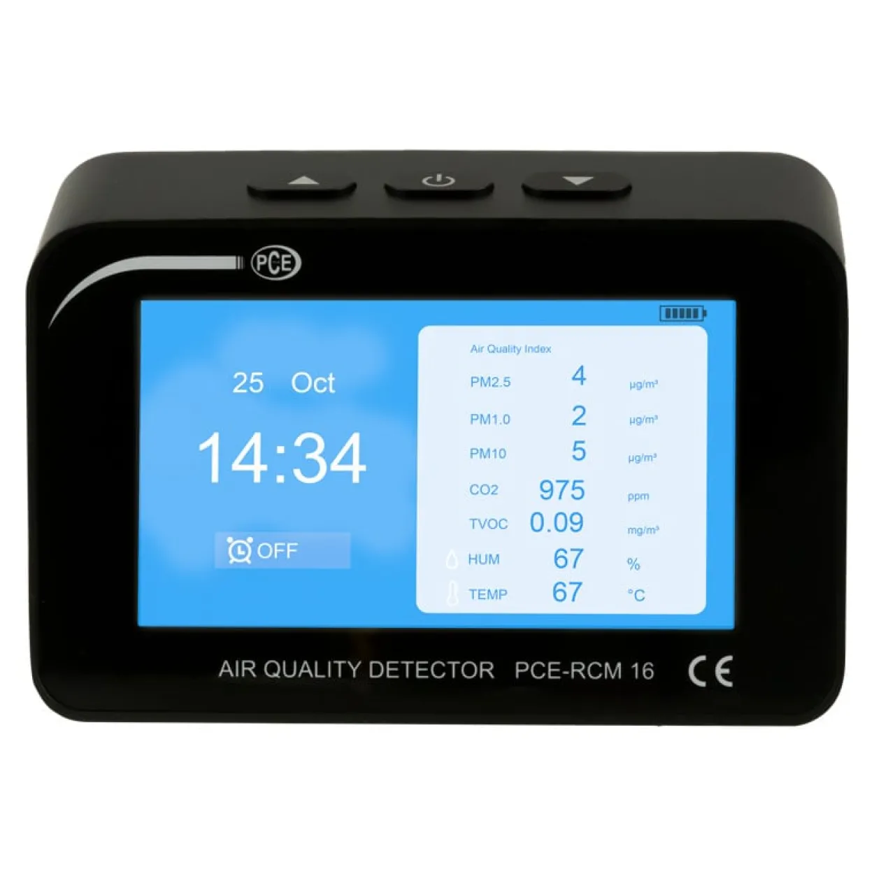 Luftqualität-Detektor PCE-RCM 16