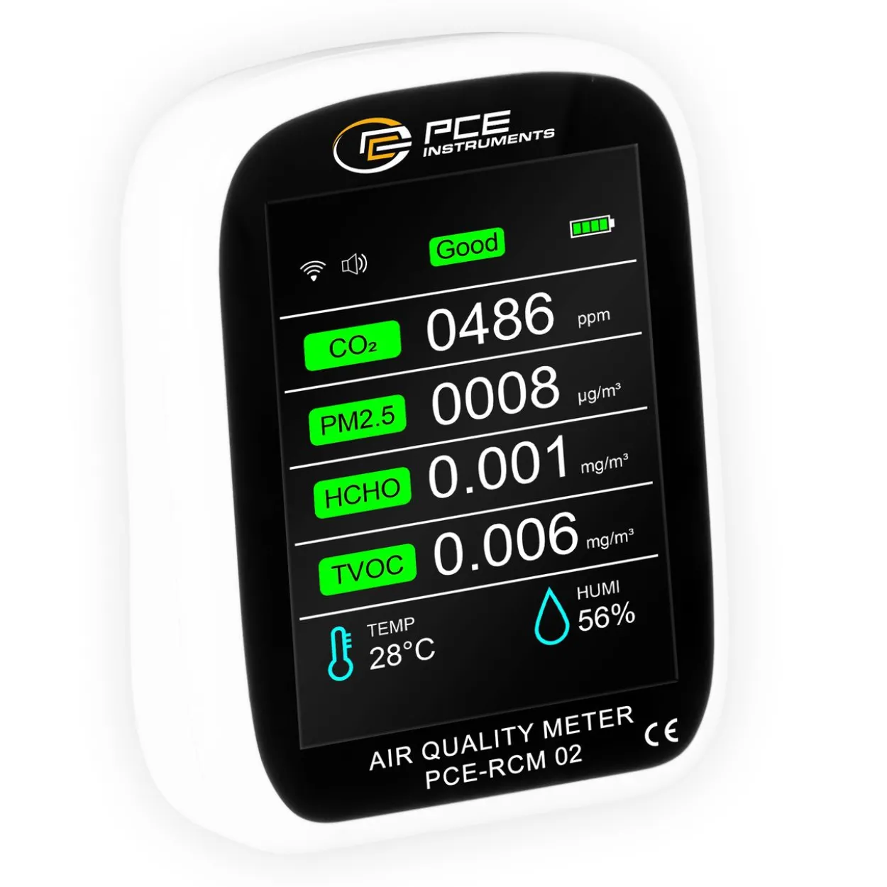 Luftqualität-Detektor PCE-RCM 02