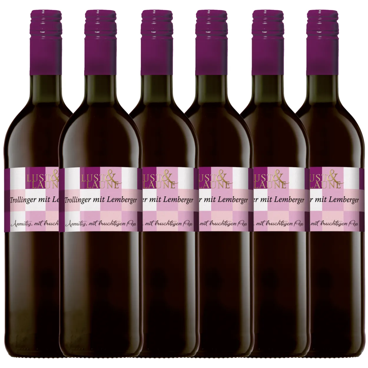 Lust & Laune Trollinger Mit Lemberger Qba 0,75L 6er Karton