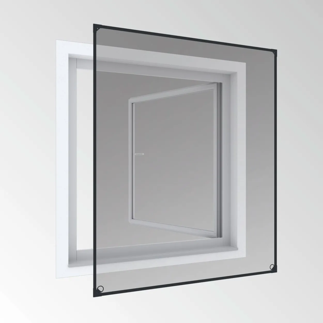 Magnetfenster 100x120cm anthrazit