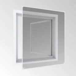 Magnetfenster 100x120cm weiß