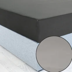 Mako-Feinjersey-Boxspring-Spannbetttuch - ca. 90 - 100 x 200 - 220 cm
