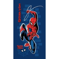 Marvel Spiderman Strandtuch – Hochwertiges Kinder-Badetuch 70x140 cm