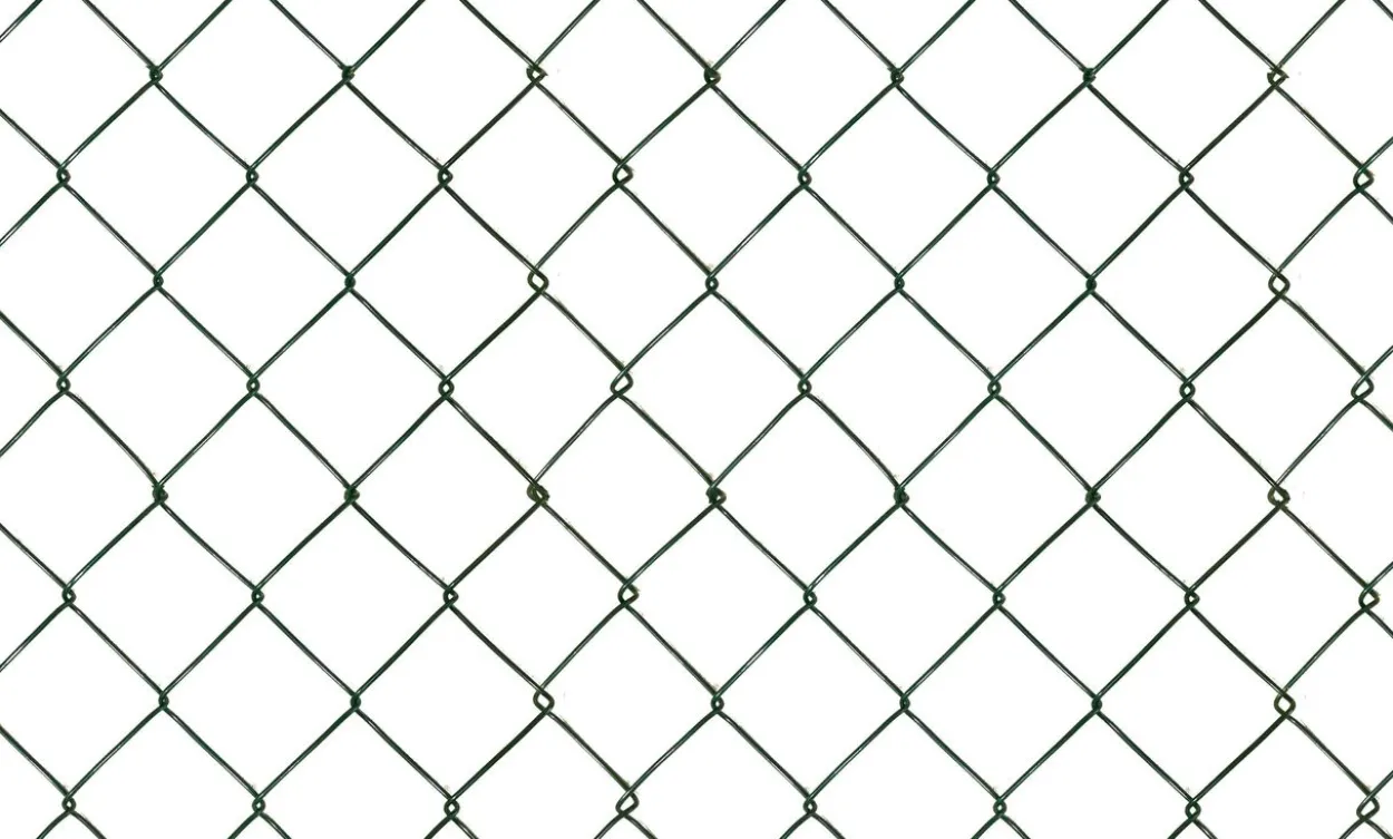Maschendrahtzaun Komplett-Set L15m x H80cm - Grün
