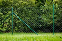 Maschendrahtzaun Komplett-Set L 25m x H 80cm - Grün