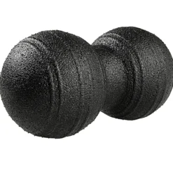 Massagerolle Double Ball - Schwarz