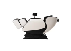 Massagesessel mit Kopfstütze & "Zero Gravity", ca. 112 x 75 x 104 cm – Schwarz / Weiß