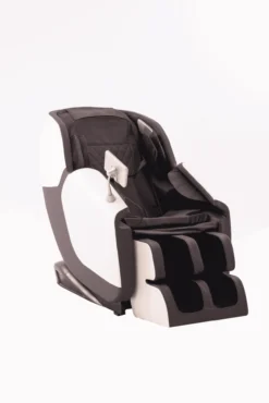 Massagesessel mit Schwerelosigkeits-Funktion, ca. 145 x 75 x 101 cm – Braun / Weiß