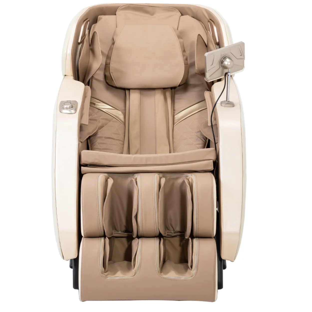 Massagesessel mit SL-Schiene & Zero-Gravity, ca. 153 x 75 x 112 cm – Beige