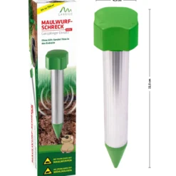 Maulwurf-Abwehr Mini Alu inkl.Batterien