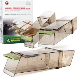 Maus-Lebend-Falle 2er Set