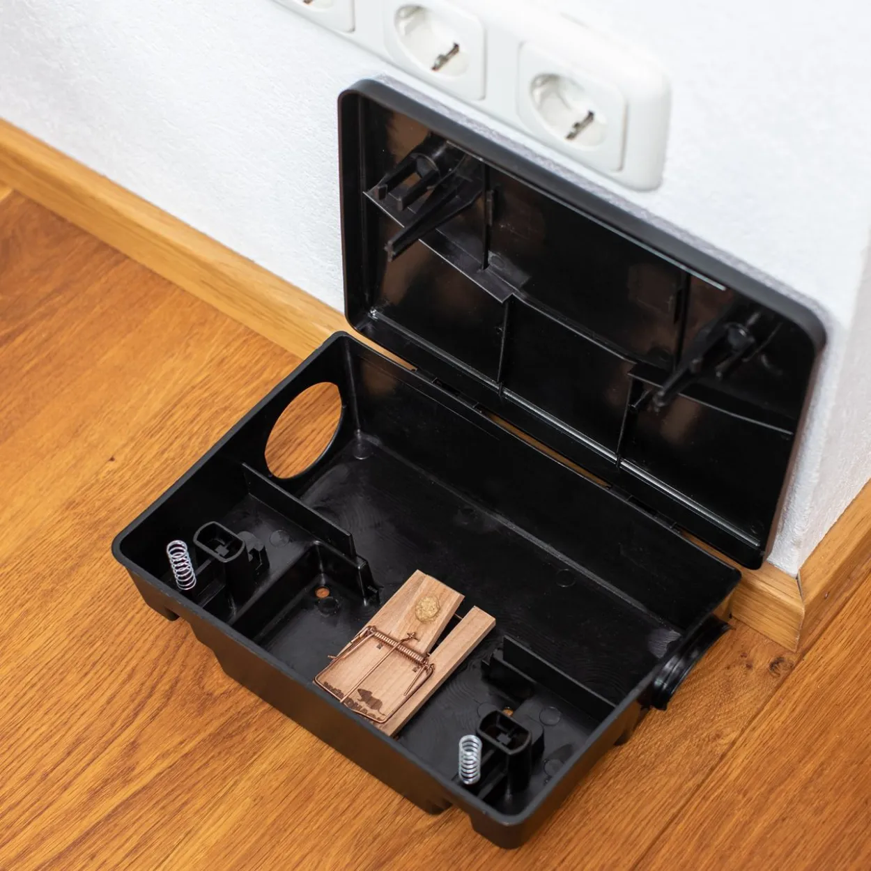 Maus- & Ratten-Box 2in1 Falle/Köder