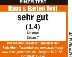 Maxtron Urban 7 City E-Bike, HR-Nabenmotor,SHIMANO ALTUS 7-Gänge,mech.Scheibenbremse,creme-weiß