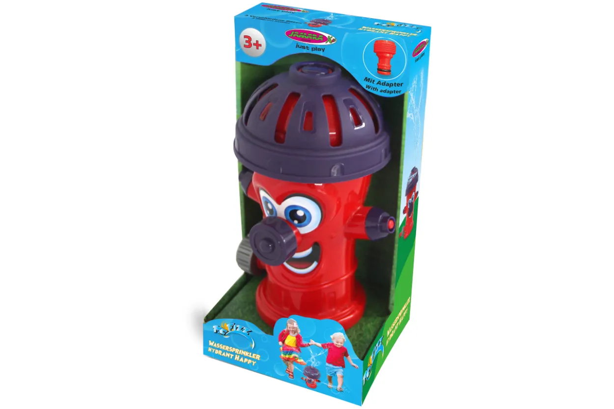 Mc Fizz Wassersprinkler Hydrant Happy