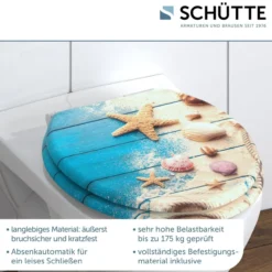 MDF WC-Sitz BEACH AND WOOD