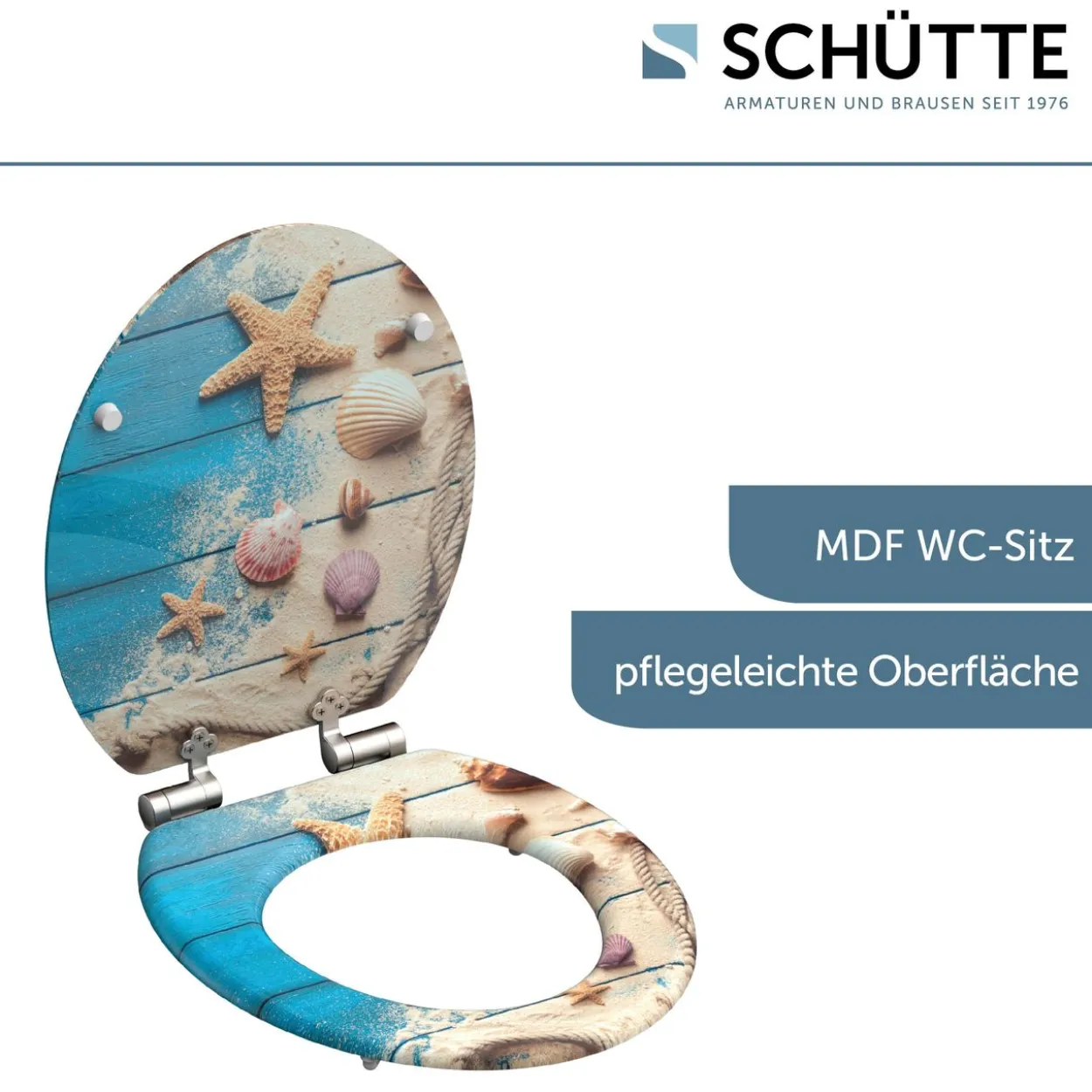 MDF WC-Sitz BEACH AND WOOD