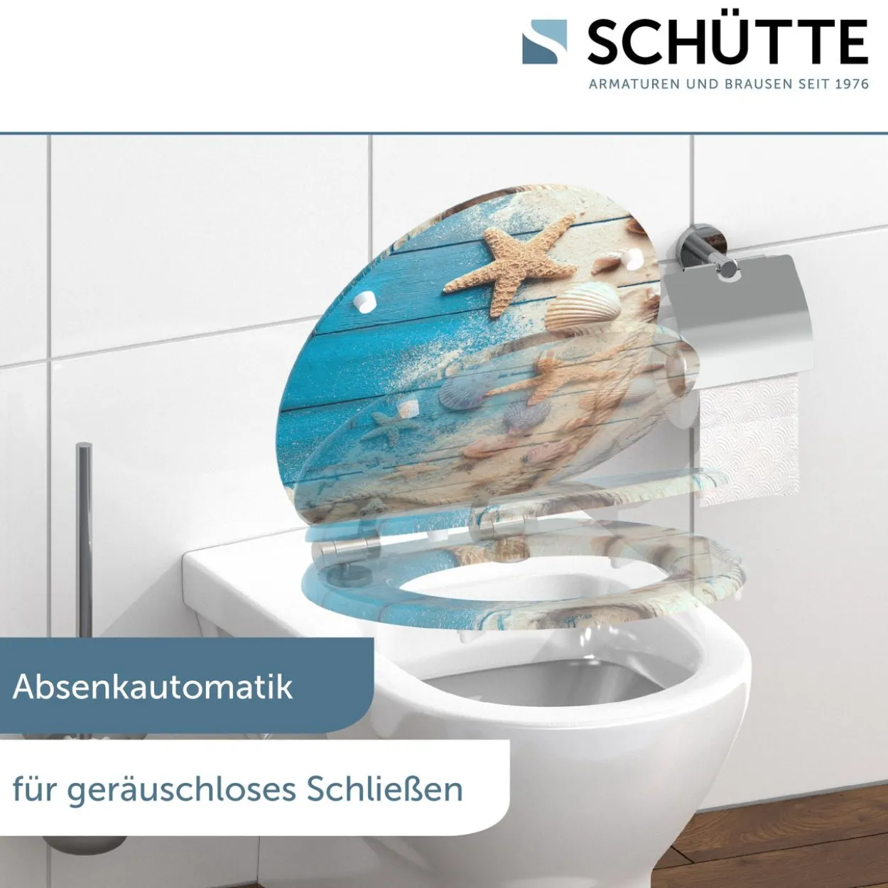MDF WC-Sitz BEACH AND WOOD