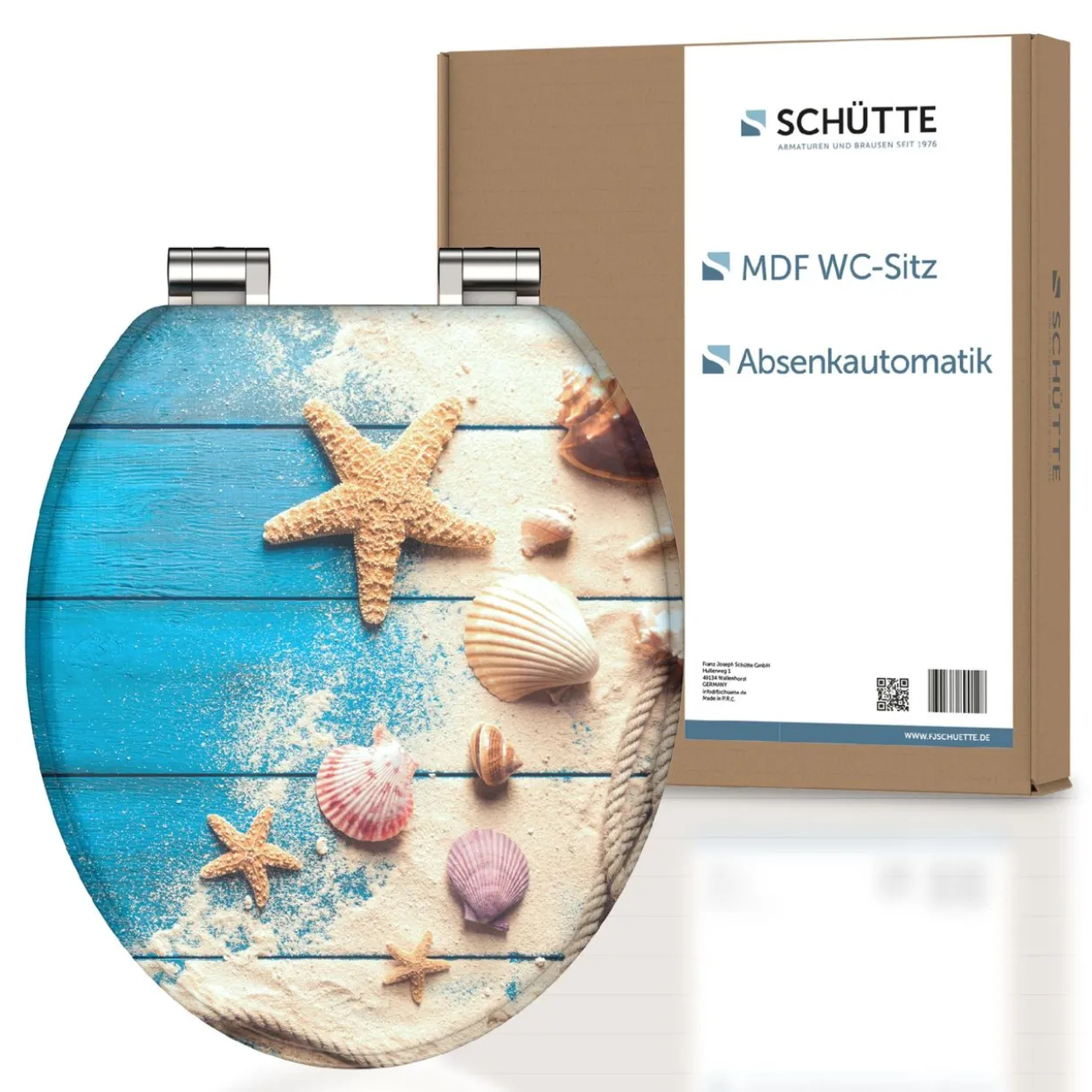 MDF WC-Sitz BEACH AND WOOD