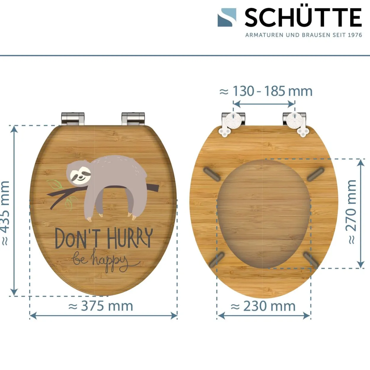 MDF WC-Sitz DONT HURRY