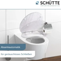 MDF WC-Sitz LIGHT WOOD