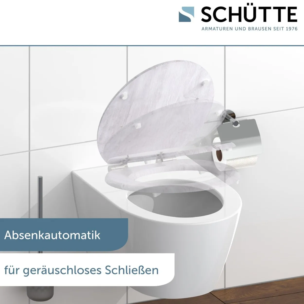 MDF WC-Sitz LIGHT WOOD
