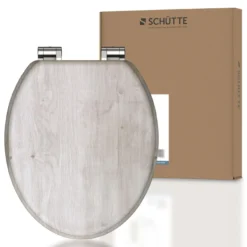 MDF WC-Sitz LIGHT WOOD