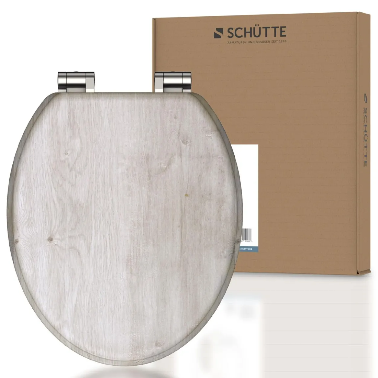MDF WC-Sitz LIGHT WOOD