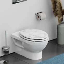 MDF WC-Sitz MARMOR STONE