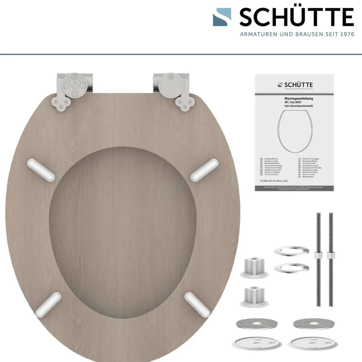 MDF WC-Sitz MODERN WOOD