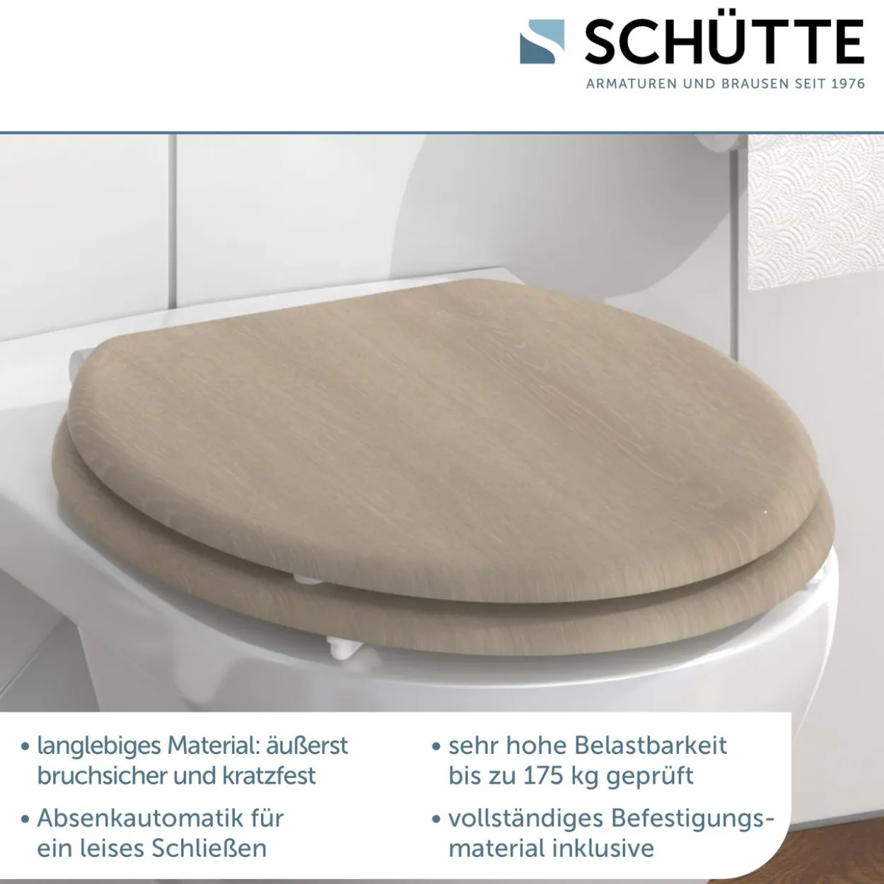 MDF WC-Sitz MODERN WOOD