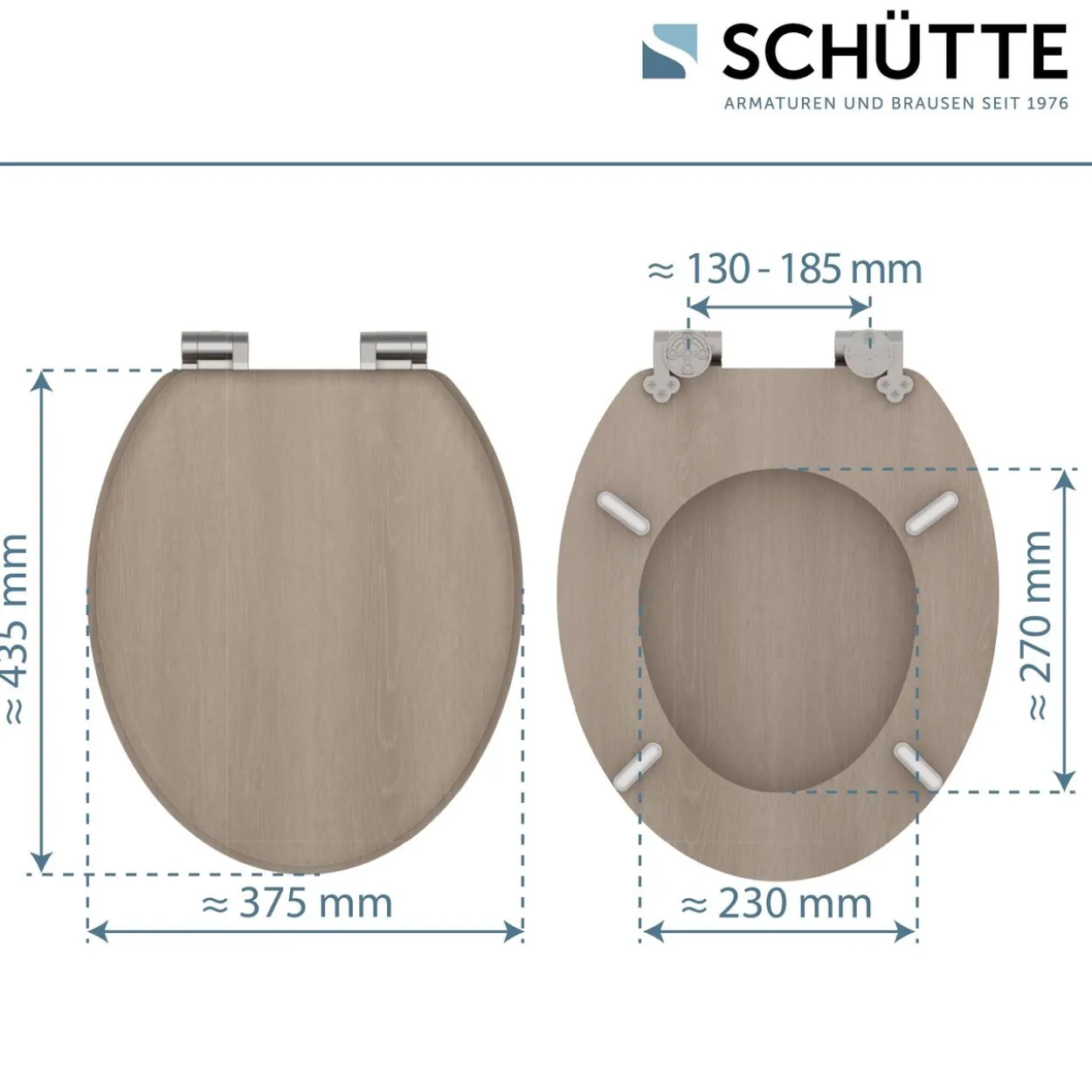 MDF WC-Sitz MODERN WOOD
