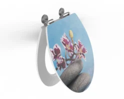 MDF WC-Sitz PET Orchidee
