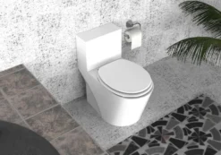 MDF WC-Sitz Soft Touch weiß