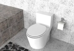 MDF WC-Sitz Soft Touch weiß