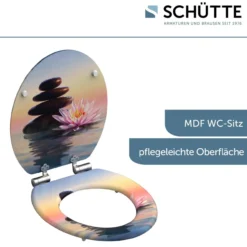 MDF WC-Sitz SUNSET DREAM