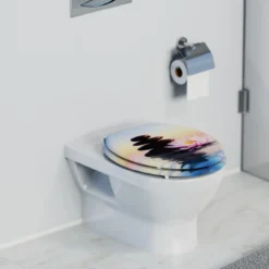MDF WC-Sitz SUNSET DREAM