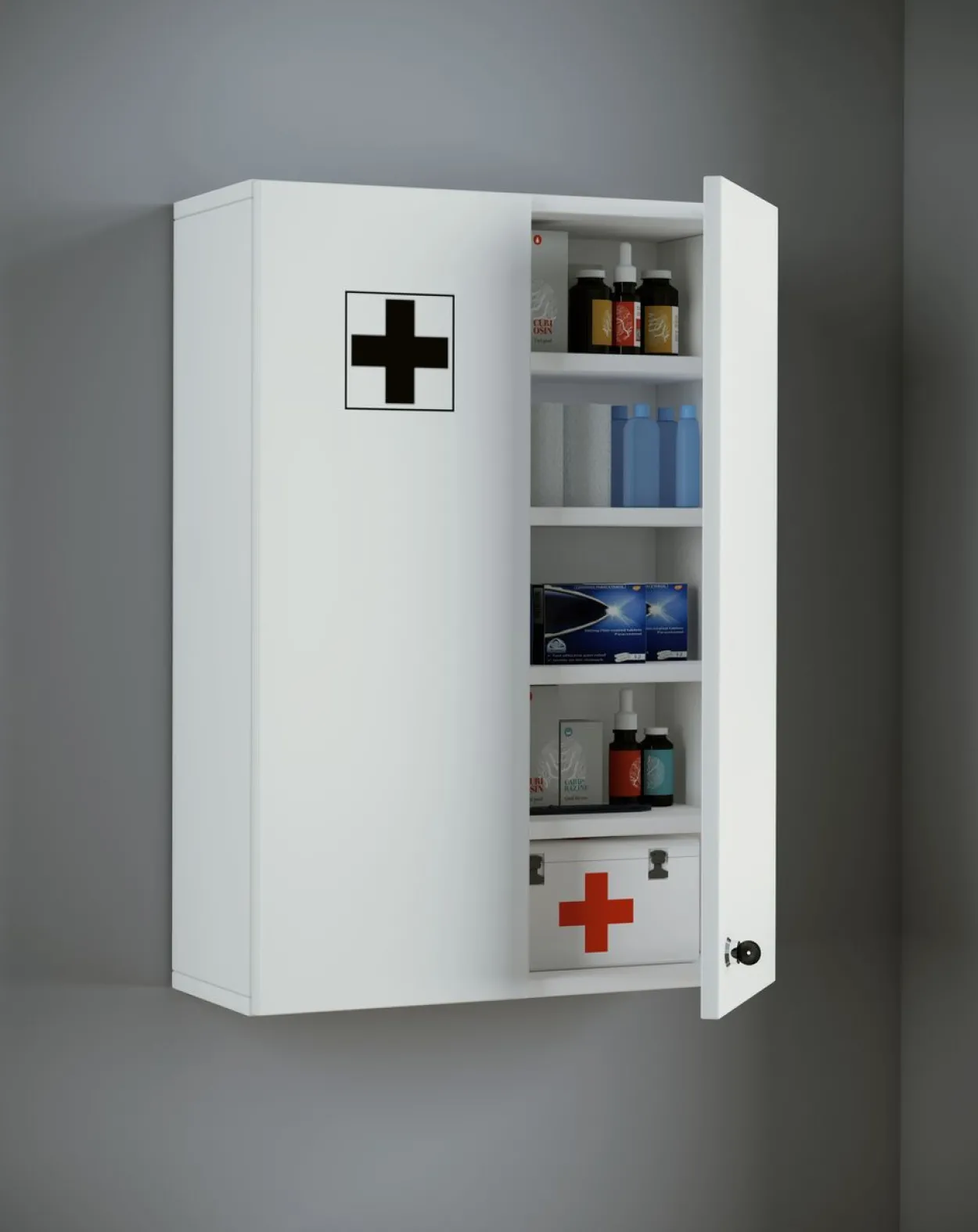 Medizinschrank "Medasa XL" Weiß