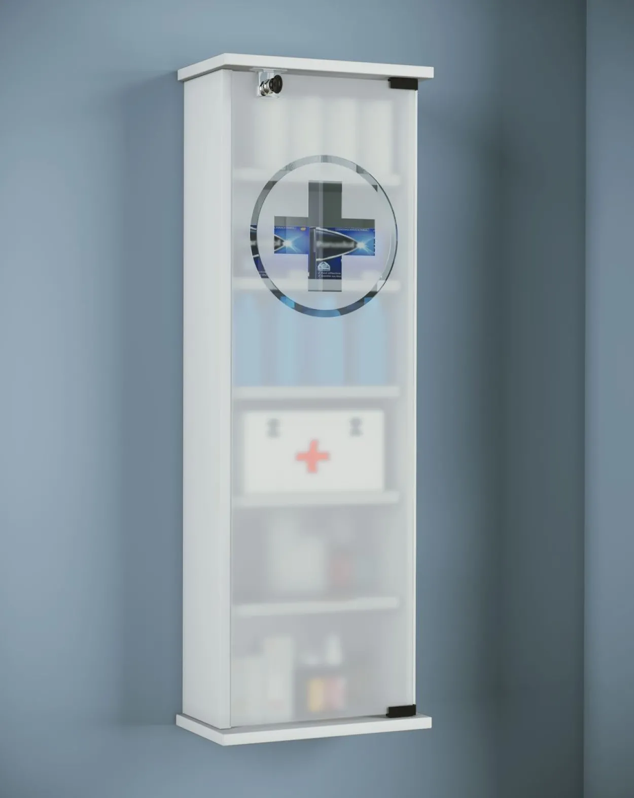 Medizinschrank "Omal XXL" Weiß