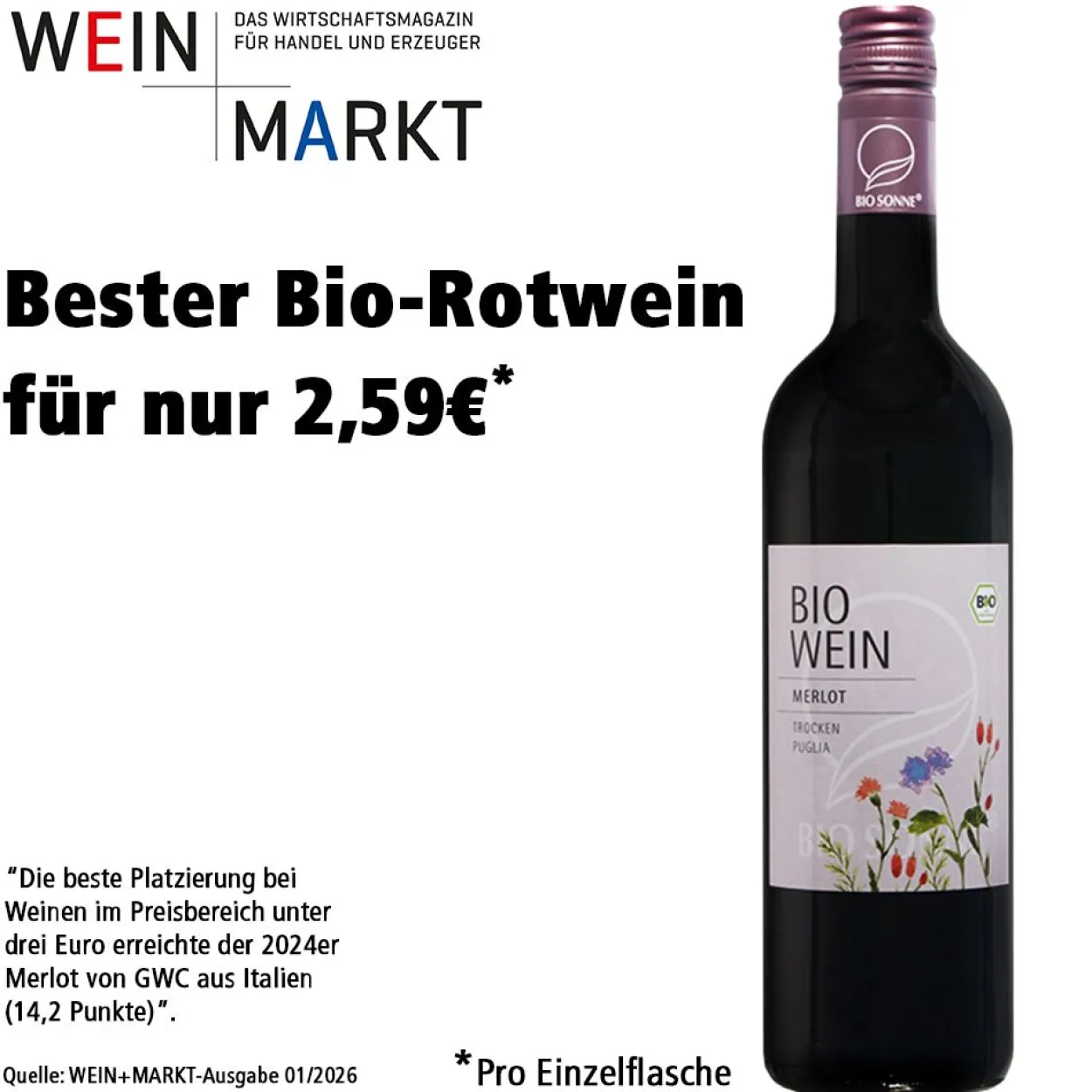 Merlot Puglia IGT 0,75l