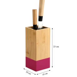 Messerblock, beere, K-Stoffborsten,