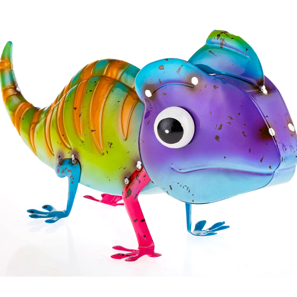 Metalleidechse, ca. 34 x 11 x 16 cm – Multicolor