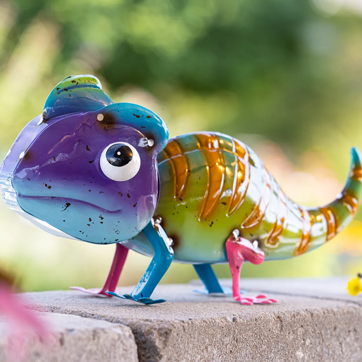 Metalleidechse, ca. 34 x 11 x 16 cm – Multicolor