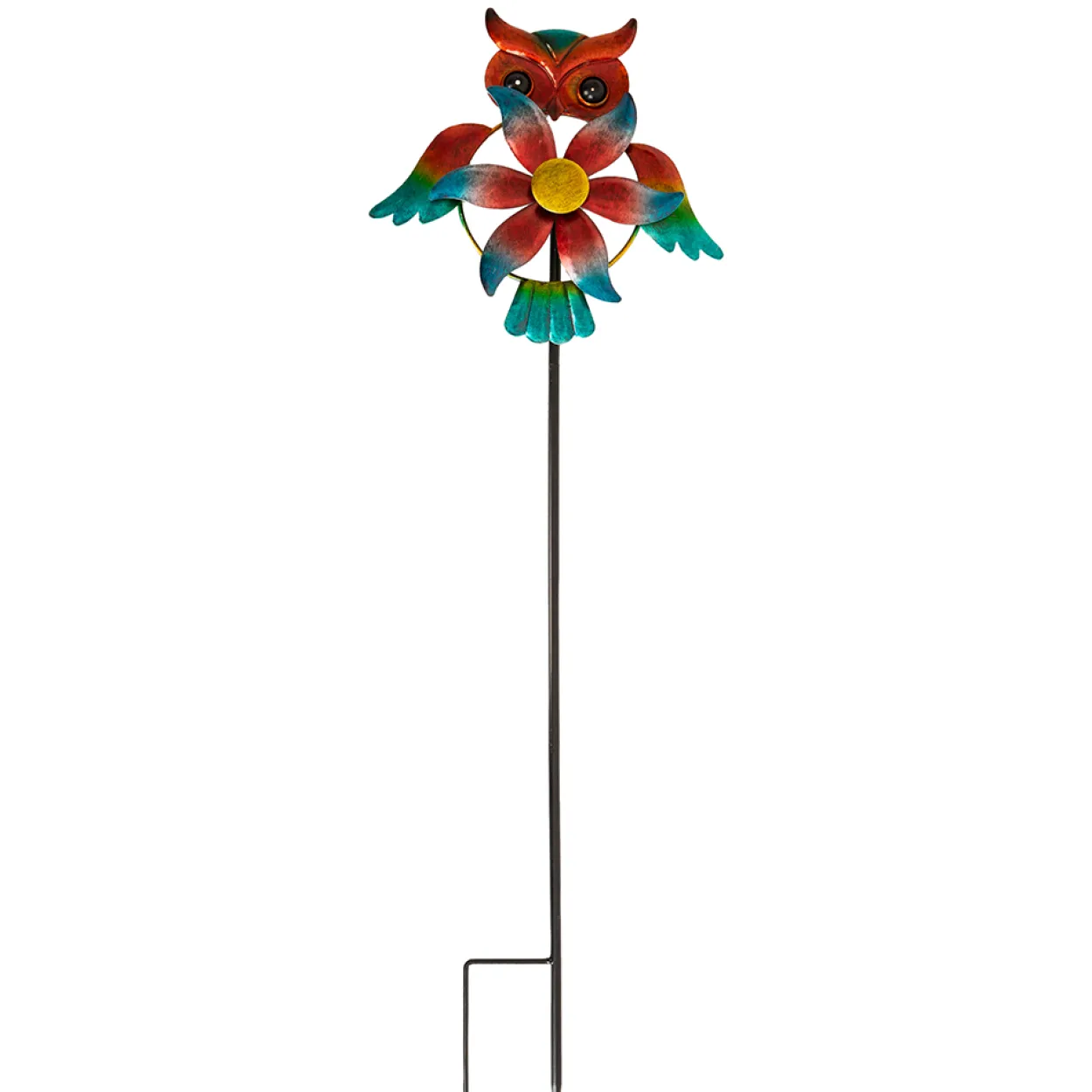 Metall-Gartenstecker mit Windspiel