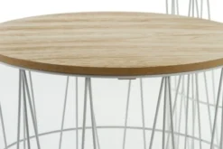 Metalltischset